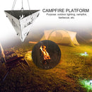 Outdoor Camping Hanging Triangle Stove Stainless Steel Wood Burning Stoves