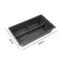 #A Car Under Seat Storage Case Auto Interior Back Seat Organizers for Tesla Mode