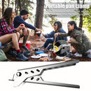 Camping Anti-Scald Pot Pan Gripper Outdoor BBQ Picnic Handle Holder Clip Newly
