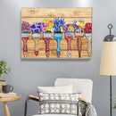 5D Diamond Painting Letter Flower Set Full Square Mosaic Picture DIY Home Dec