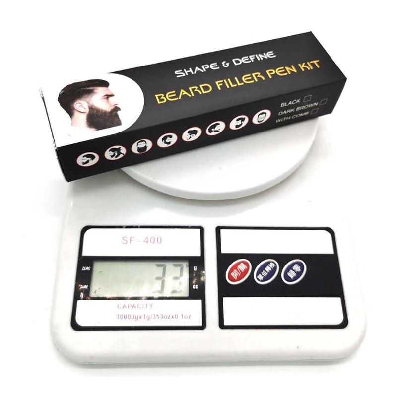 1pcs Male Eyebrow Beard Filler Pen Kit Mustache Facial Repairing Styling Tools