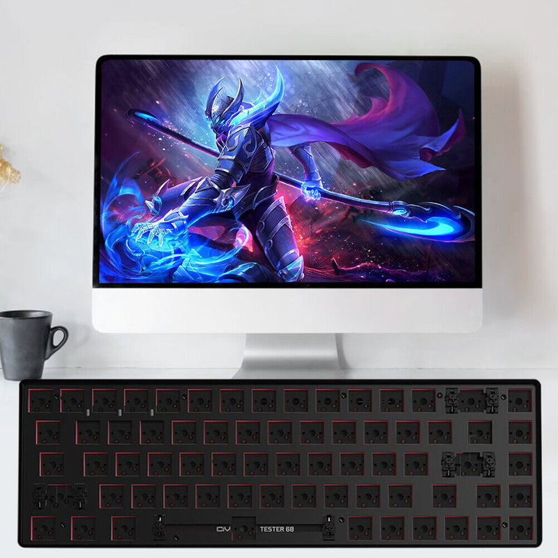 Hot Swap Keyboard Kit Customized Bluetooth-compatible Mechanical Keyboard Kit