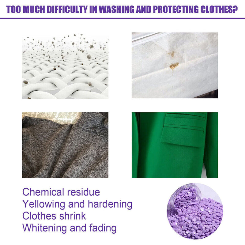 Lavender Laundry Scent Beads Clothing Washing Machine Diffuser Detergent Perfume