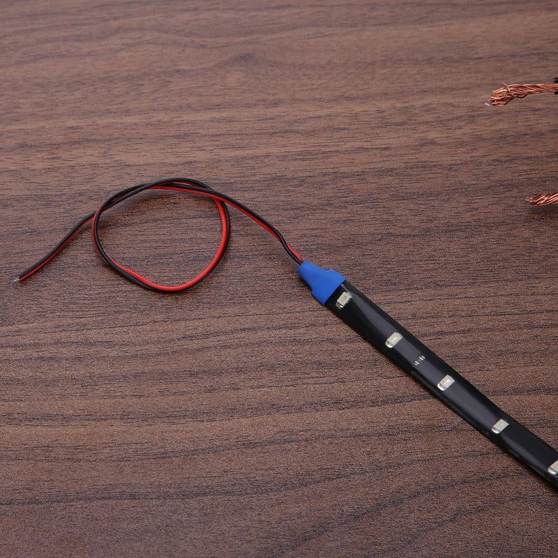 4pcs 30cm/11.8in 15LED Waterproof Flexible Car Truck Grill Light Strips (1)