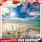 DIY Paint By Number Kit Seaside Beach Scenery No Frame for Home Art Decor