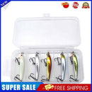 5pcs Fishing Lures 3.5g 5cm Minnow Lure Hard Bait Crankbait Wobbler Tackles
