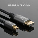 B0305 8K/60Hz Mini DP to DP Cable M/M DisplayPort 1.4 Adapter Cord (2m)