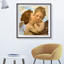 5D DIY Full Round Drill Diamond Painting Angel Kiss Mosaic Rhinestone Draw Newly