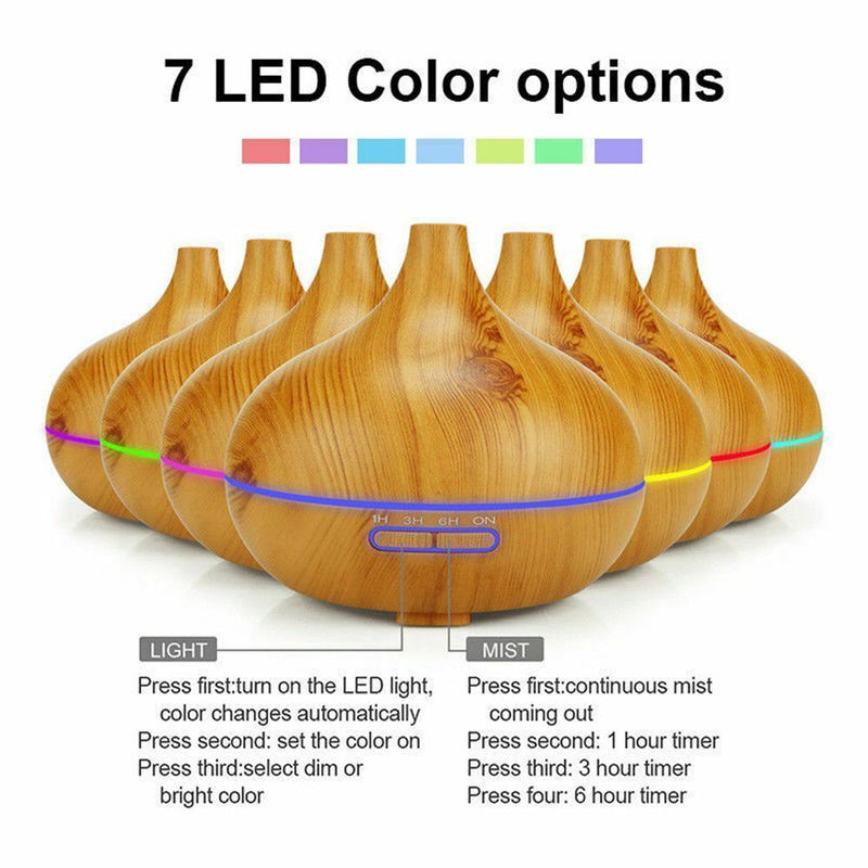 Aromatherapy Lamp Humidifier Essential Oil Diffuser Fragrance Diffuser