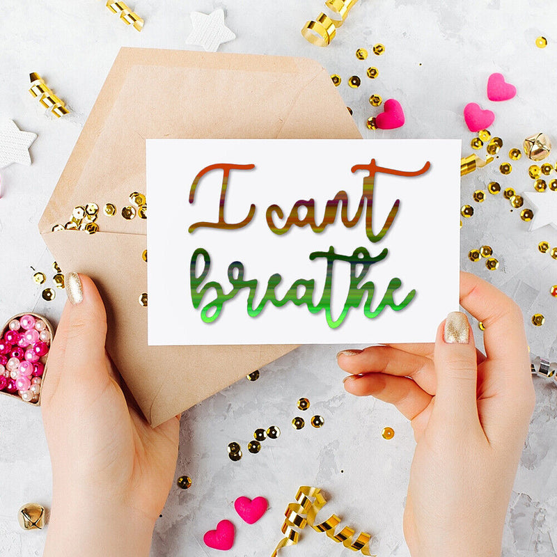 Metal Cutting Dies Stencils for DIY Scrapbooking Album Photo Letters Card Craft