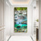 Waterfall Oil Paint By Numbers DIY Handpainted on Canvas Wall Art Picture Crafts