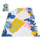 Waterproof Beach BBQ Blanket Outdoor Picnic Camping Playing Mat (Flower)