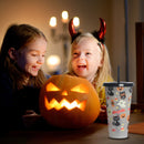 #A Halloween Coffee Mug Luminous Drink Bottle Food Grade Fruit Cups for Home Off