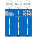 Stencil Pyrography Marking Wood Burning Pen Tips Kit Soldering Iron Head Set