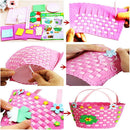 Handle Colorful Storage Creative Activity Handcraft DIY Craft EVA DIY Basket