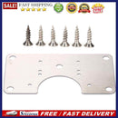 Stainless Steel Hinge Fixing Plate Cabinet Door Furniture Drawer Window Mou