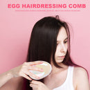 Detangling Soft Egg Round Comb Anti Static Straightening Hair Brush Salon Too