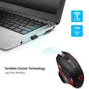 YWYT G821 Wireless Gaming Mouse Optical 2400DPI 2.4GHz Mice for Computer