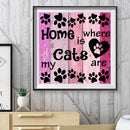 5D Diamond Painting Full Drill Cats Embroidery Cross Stitch Rhinestones Set