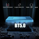 Wireless Bluetooth 5.0 Headset Bone Conduction Headphones Noise Cancelling