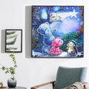 5D DIY Special Shaped Diamond Painting Bear Pattern Cross Stitch Decoration