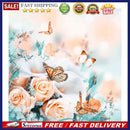 5D DIY Full Drill Diamond Painting Flower Cross Stitch Embroidery Mosaic Cr