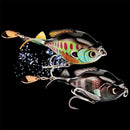 Soft Rotating Tail VMC Hooks Fish Bait Popper Rotate Tail Fishing Lure