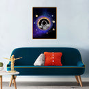 5D Kit Rhinestone Pictures DIY Space Astronaut Full Round Drill Diamond Paint