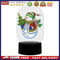 DIY Diamond Painting LED Light Snowman Embroidery Needlework Night Lamp Decor
