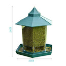 Plastic Waterproof Hanging Wild Bird Feeder Feeding Garden Yard Outdoor hot.