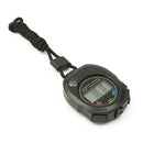 Digital Handheld Sports Stopwatch Stop Watch Timer Bla Counter Alarm FAST B5Q0