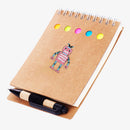 9pcs DIY Self-Adhesive Rhinestone Stickers Kit Colorful Cute Robots Phone Decor