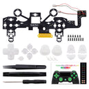 DIY Wireless Gamepad Game Controller Light Board LED Repair Set for PS4 Newly