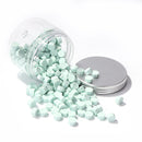 200pcs Octagonal Wax Seal Beads Retro Stamp Tablet for Envelope (Jade) Newly