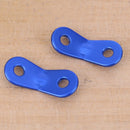 5pcs Fast Knot Anti Slip Aluminum Alloy Tent Wind Rope Buckle Accessories
