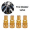 4pcs Car Tire Deflators Accessories Tyre Bleeder Set Pull Pressure Relief Valve