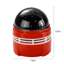 Rotating LED Star Night Light USB Disco DJ Stage Party Ball Light (Red)