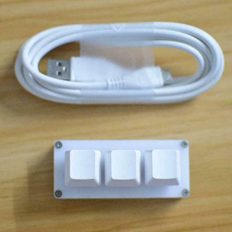 Mini 3-key Keypad Gaming Keyboard Programming Macro Mechanical Keypad B6I5