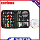 aediea 128pcs/set Portable Travel Sewing Box Knitting Pins Tool Quilting Ga