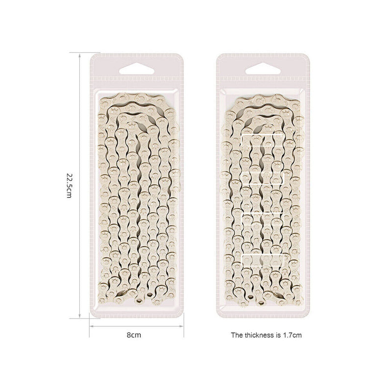 Bicycle Chain Speed Plated Carbon Steel Mountain Road Bike Chains (6-7-8s) Newly