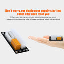10pcs Add2psu ATX 24Pin to 4 Pin Dual PSU Power Supply Sync Adapter (Black)