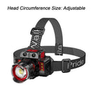 Fishing Super Bright Fishing Light LED Headlamp COB Headlight Head Torch