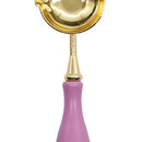 Sealing Wax Spoon Solid Wood Retro Wax Spoons Decorative Stamp Craft (Pink)