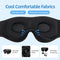 HiFi Music Earphones Eye Cover Soft Earphones Sleeping Eye Cover Music Headset
