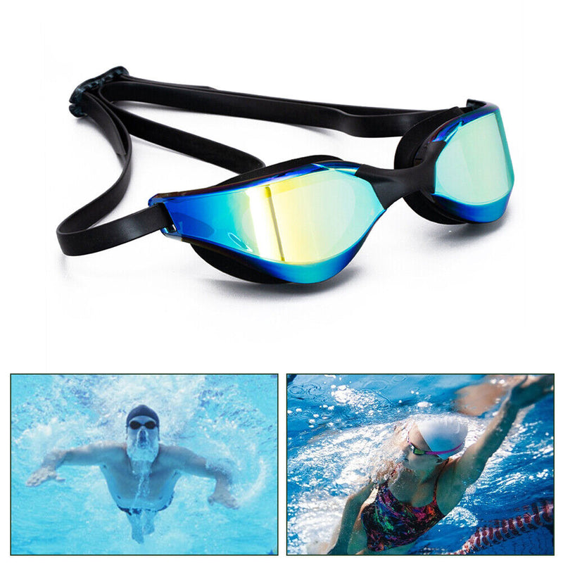 #A Professional Swimming Goggles Anti-fog Men Women Swim Glasses Adults Eyewear