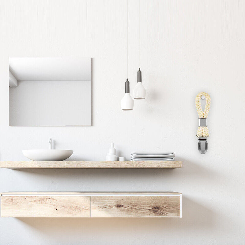 Tea Towel Hanging Clips Kitchen Bathroom Organizer Cloth Pegs Hanger Hooks Lo