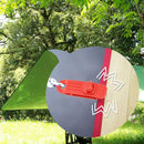 Tent Windproof Plastic Fixing Clip Clamp Canopy Awning Tarp Buckle (Red)