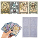 Tarot Card Molds 22 Silicone Full Set Cards Molds for Casting DIY (White)