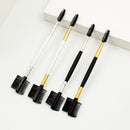 Dual Purpose Double Head Eyebrow Comb Cosmetic Tools Makeup Brush Eyelash Curl