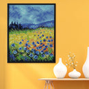 Flower Series Printed Needlework Set 14CT Stamp DIY Cross Stitch Embroidery K